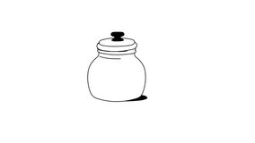 Amazing animated icon of a glass cookie jar with a few chocolate chip cookies inside - Powered by Shutterstock - Get 15% off with code: PIKWIZARD15