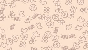 Hand-Drawn Doodle Pattern lineart Loop on transparent Background. 4k, QuickTime, RGB alpha, Apple Prores 4444
 - Powered by Shutterstock - Get 15% off with code: PIKWIZARD15