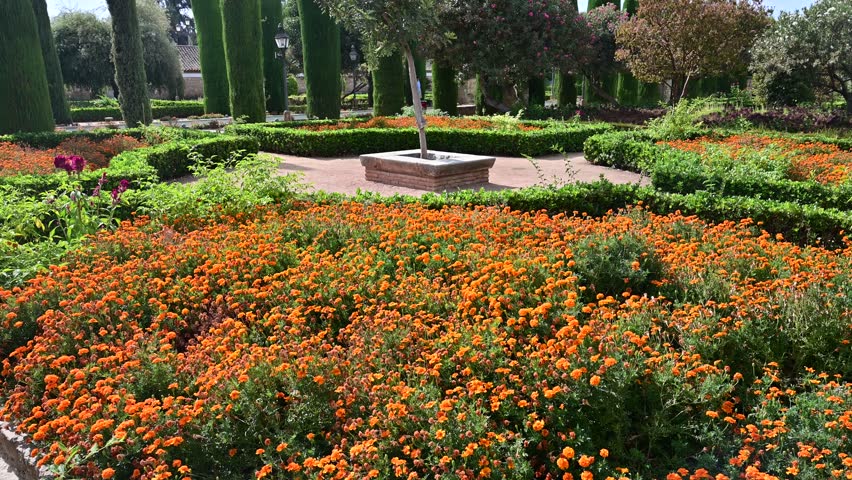 Gardens of the Alcázar of Seville, Spain