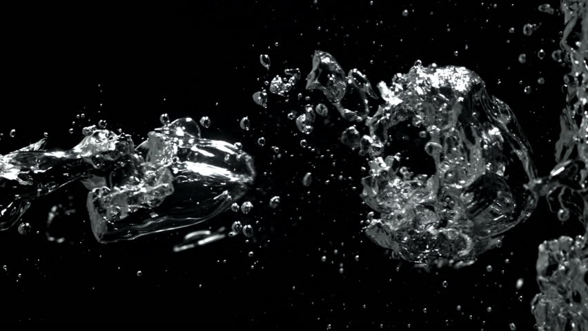 Air bubbles under water. Filmed on a high-speed camera at 1000 fps. High quality FullHD footage