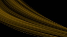 Abstract flowing golden fabric waves create a luxurious and elegant texture against a deep black background with subtle light and shadow play. Clear details and vibrant colors enhance visual appeal. - Powered by Shutterstock - Get 15% off with code: PIKWIZARD15