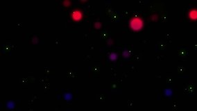 Drifting particles initiating cyan ring, shapes clustering, scattering ribbons weaving vibrant flow. Abstract, digital art, kinetic, futuristic, vibrant, dynamic, motion - Powered by Shutterstock - Get 15% off with code: PIKWIZARD15