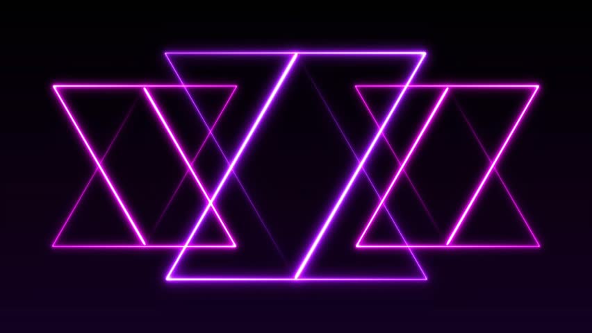 Swirl emerging in triangles morphing into Happy Halloween text while ghosts gliding greeting reveal. Neon, geometric, festive, animated, cyberspace, glow, surreal - Powered by Shutterstock - Get 15% off with code: PIKWIZARD15