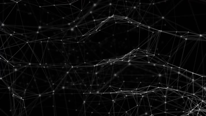 After 3 seconds network pulsing on black letters appearing sliding to center showcasing Up Level. Digital, futuristic, abstract, innovation, technology, connectivity, motion - Powered by Shutterstock - Get 15% off with code: PIKWIZARD15