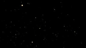 This video shows twinkling particles drifting across a dark void. Use it as a background, overlay, or element in your project to add depth and sparkle, creating a magical or dreamy aesthetic. - Powered by Shutterstock - Get 15% off with code: PIKWIZARD15