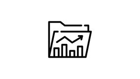 Folder icon displaying financial bar graph growth, perfect for business presentations, financial reports, dashboards, and investmentrelated designs. - Powered by Shutterstock - Get 15% off with code: PIKWIZARD15
