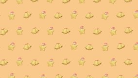 4K Christmas Stars and Bells Seamless 3D Animation Holiday Festive Background - Powered by Shutterstock - Get 15% off with code: PIKWIZARD15