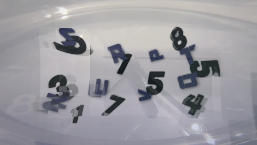 Magnetic stir bar spinning under container, forming vortex lifting numbers and letters for mixing. Fluid dynamics, vortex motion, particle suspension, laboratory equipment, abstract science,