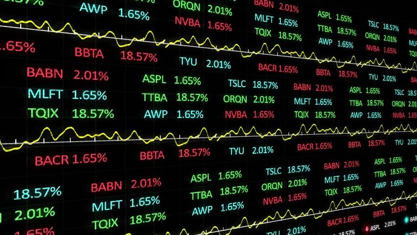 Data feed updating causing bars growing and shrinking with line chart rippling to show market moves. Analytics, dashboard, visualization, technology, finance, digital, dynamic - Powered by Shutterstock - Get 15% off with code: PIKWIZARD15