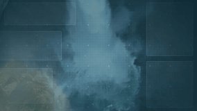 Circular interface fading over waterfall ring rotating and panels updating scanning waterfall scene. Futuristic, technology, analytics, visualization, nature, innovation, digital - Powered by Shutterstock - Get 15% off with code: PIKWIZARD15