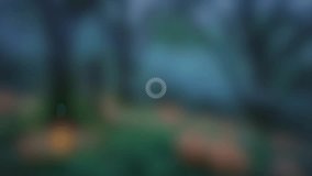 A detailed, realistic moon is centered within a glowing, abstract circular interface against a blurred, dark background. - Powered by Shutterstock - Get 15% off with code: PIKWIZARD15