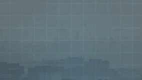 On startup digital UI forming via grid fading panels appearing circuits linking showing live data. Technology, data visualization, futuristic, virtual interface, digital network, analytics, cyber - Powered by Shutterstock - Get 15% off with code: PIKWIZARD15