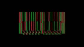 Binary Code image photo with neon barcode - Powered by Shutterstock - Get 15% off with code: PIKWIZARD15