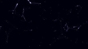 Stylized Celestial Map with Drifting Constellations. A Looping Visualization of a Starry Night with Meteors. - Powered by Shutterstock - Get 15% off with code: PIKWIZARD15