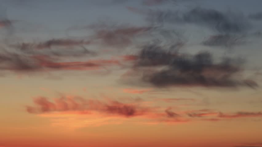 Timelapse captures a vivid Arctic sunset beyond the Arctic Circle in Northern Norway
