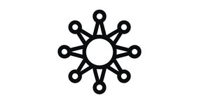 Abstract Network Connection with Central Node for Tech and Science Concepts - Powered by Shutterstock - Get 15% off with code: PIKWIZARD15