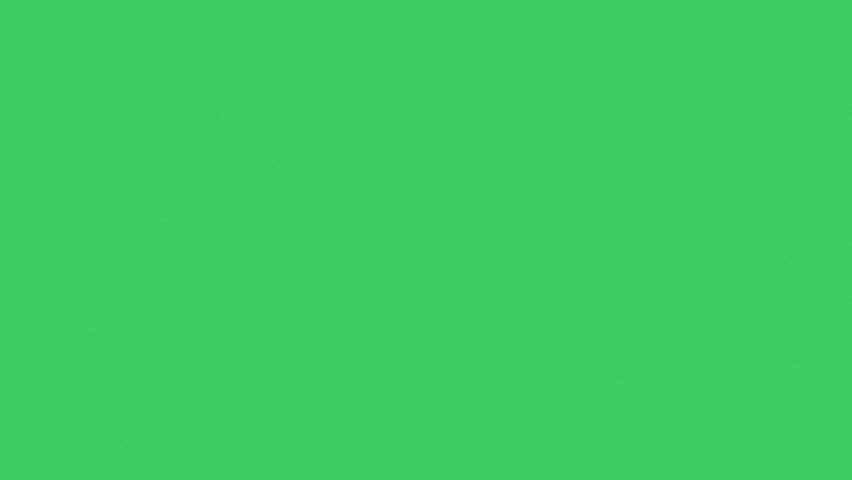 animated jumping or bouncing ball of birthday text word lettering typography glow neon reveal, Bright letters jump in the inscription theme video,motion seamless loop animation green screen backdrop 