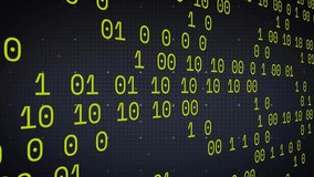 Binary stream intensifying driving HUD rotating pulsing circuits lighting illustrating processing. Technology, innovation, data visualization, digital interface, futuristic, cybernetic, abstract - Powered by Shutterstock - Get 15% off with code: PIKWIZARD15