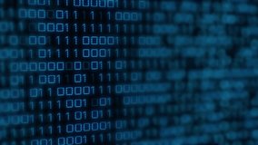 Shifting blue binary grid initiating golden network twisting into DNA helix encoding genetic code. Technology, innovation, data, digital, network, science, futurism - Powered by Shutterstock - Get 15% off with code: PIKWIZARD15