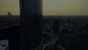 Particles drifting forming holographic UI rings rotating around envelope icon visualizing messaging. Technology, futurism, cyberpunk, urban, digital, innovation, interface - Powered by Shutterstock - Get 15% off with code: PIKWIZARD15