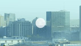 On start central icon fading in extending lines outward connecting nodes visualizing network growth. Technology, connectivity, digital, innovation, data, communication, corporate - Powered by Shutterstock - Get 15% off with code: PIKWIZARD15