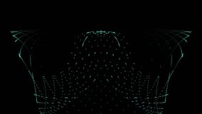 A small, pulsating blue point radiating subtle light waves from the center of a black screen. - Powered by Shutterstock - Get 15% off with code: PIKWIZARD15