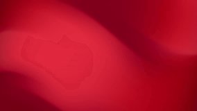 This video features an abstract red wave pattern, perfect for backgrounds or graphic design projects. The gradient texture adds depth and visual appeal. - Powered by Shutterstock - Get 15% off with code: PIKWIZARD15