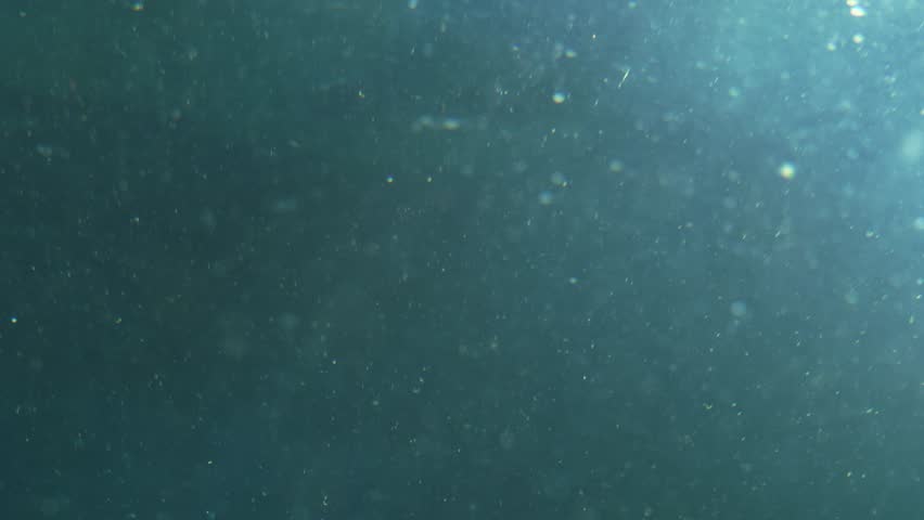 Ethereal Underwater Background with Floating Particles and Soft Light