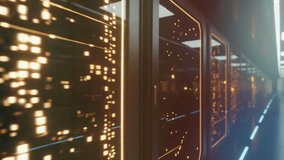 A Futuristic Data Center featuring Illuminated Servers for advanced technology - Powered by Shutterstock - Get 15% off with code: PIKWIZARD15