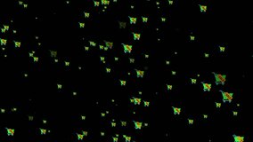 Dynamic Background of Sale Shopping Carts on Black. Premium random Shopping Cart Particles 4k Animation. - Powered by Shutterstock - Get 15% off with code: PIKWIZARD15