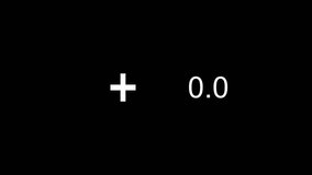 Video of number counting up to 1 million with a yellow plus sign icon increasing . - Powered by Shutterstock - Get 15% off with code: PIKWIZARD15