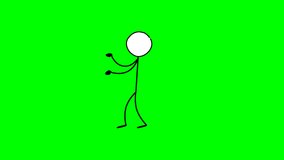 3D stick man dancing green screen animation for video projects, presentations, and creative content. Perfect motion asset for marketing, music, and social media production use.
 - Powered by Shutterstock - Get 15% off with code: PIKWIZARD15