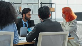 Diverse fintech innovators and multiethnic professionals collaborate in an agile hackathon workshop, integrating AI-powered analytics and adaptive business models to drive exponential growth, digital - Powered by Shutterstock - Get 15% off with code: PIKWIZARD15