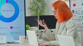 business professional uses an AI-powered assistant and big data analytics on a smartphone to strategize fintech consulting, financial planning, and data-driven investment insights within a modern - Powered by Shutterstock - Get 15% off with code: PIKWIZARD15