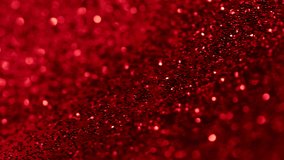 Red abstract background. Fluid liquid flow. Shimmer and shine. Vibrant red glow. Metallic foil texture. Luxury chrome waves. Bright satin swirls. Premium 4k video. Futuristic glitter design. - Powered by Shutterstock - Get 15% off with code: PIKWIZARD15