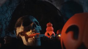 Halloween Spooky Decoration Web Mist Skeleton - Powered by Shutterstock - Get 15% off with code: PIKWIZARD15