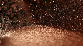 Abstract golden background. Gold liquid flow. Shimmering texture. Metallic swirls. Glowing surface. Molten metal. Smooth reflections. Elegant waves. Bright art. Fluid 4k background. Luxury gold bokeh. - Powered by Shutterstock - Get 15% off with code: PIKWIZARD15