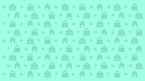 Cozy winter seamless pattern featuring line art of sweaters and hats on a soft green background, perfect for seasonal designs. 4K video
 - Powered by Shutterstock - Get 15% off with code: PIKWIZARD15