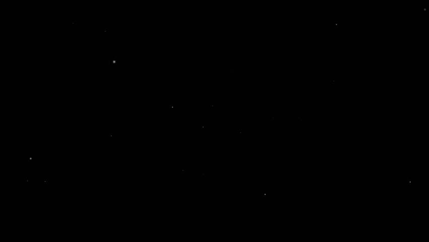 snowflakes falling on a dark background