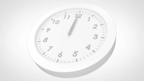 Clock rotating starting text cloud drifting and swirling into world map forming time network visual. Minimalist, digital, futuristic, global, technology, network, innovation - Powered by Shutterstock - Get 15% off with code: PIKWIZARD15