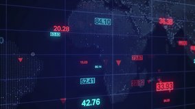 Global Finance Screen With Bright Numbers And Digital Market Data Over World Map Theme - Powered by Shutterstock - Get 15% off with code: PIKWIZARD15