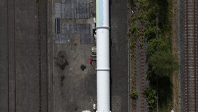 Hyperloop concept, vacuum train, pneumatic tube technology, high speed futuristic transport, research, development, test facilities. - Powered by Shutterstock - Get 15% off with code: PIKWIZARD15