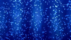 Hundreds of tiny, glowing jellyfish drift and pulsate peacefully in a dark blue aquarium tank. The mesmerizing deep sea creatures create a serene, magical background. - Powered by Shutterstock - Get 15% off with code: PIKWIZARD15