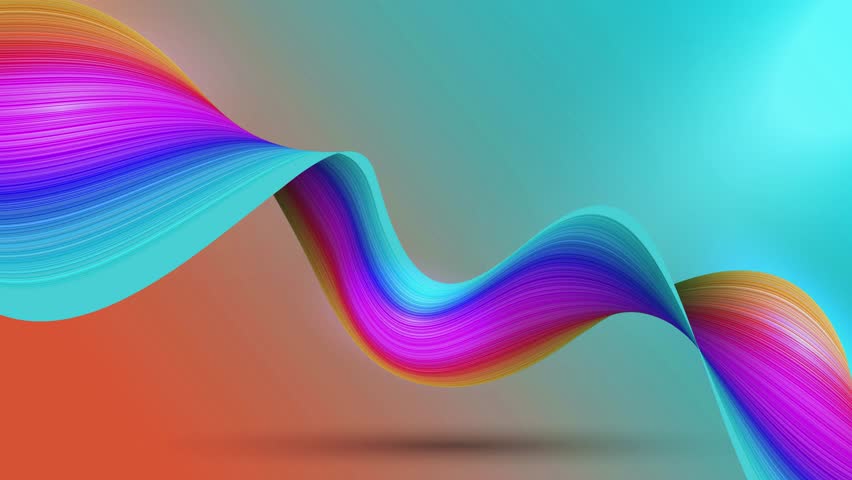 A vibrant motivational quote "Live in color, not in fear" promoting courage and positivity. Perfect for uplifting designs and mental wellness themes.