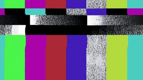 Digital Static And Glitch Interference Creating Colorful Noise Patterns On A Distorted Screen, Representing Corrupted Data Or Futuristic Visual Disruption. Analog Television Noise. - Powered by Shutterstock - Get 15% off with code: PIKWIZARD15
