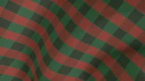 Horizontal abstract 3D merry Christmas Xmas holiday festive winter december celebration Noel seasonal loop animation background red green gift wrapping paper texture pattern plaid tartan gingham  - Powered by Shutterstock - Get 15% off with code: PIKWIZARD15
