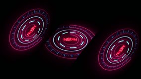 Technical futuristic banner. Abstract radar with targets in action. Radar digital overlap layer line, technology.  - Powered by Shutterstock - Get 15% off with code: PIKWIZARD15