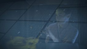 Analyst tapping bar chart to highlight metric and accelerate holographic gauge in tech hub. Futuristic, data visualization, interface, technology, intelligence, innovation, professional - Powered by Shutterstock - Get 15% off with code: PIKWIZARD15