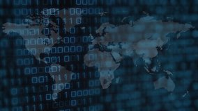 World map overlaying binary code, red hotspot appearing in Asia and spreading representing spread. Technology, data analytics, cybersecurity, digital innovation, network visualization - Powered by Shutterstock - Get 15% off with code: PIKWIZARD15