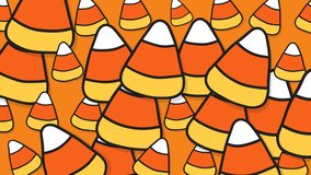 Doodle of halloween candy corn, perfect for festive backgrounds, greeting cards, party decorations, fabric prints, and digital design projects. - Powered by Shutterstock - Get 15% off with code: PIKWIZARD15